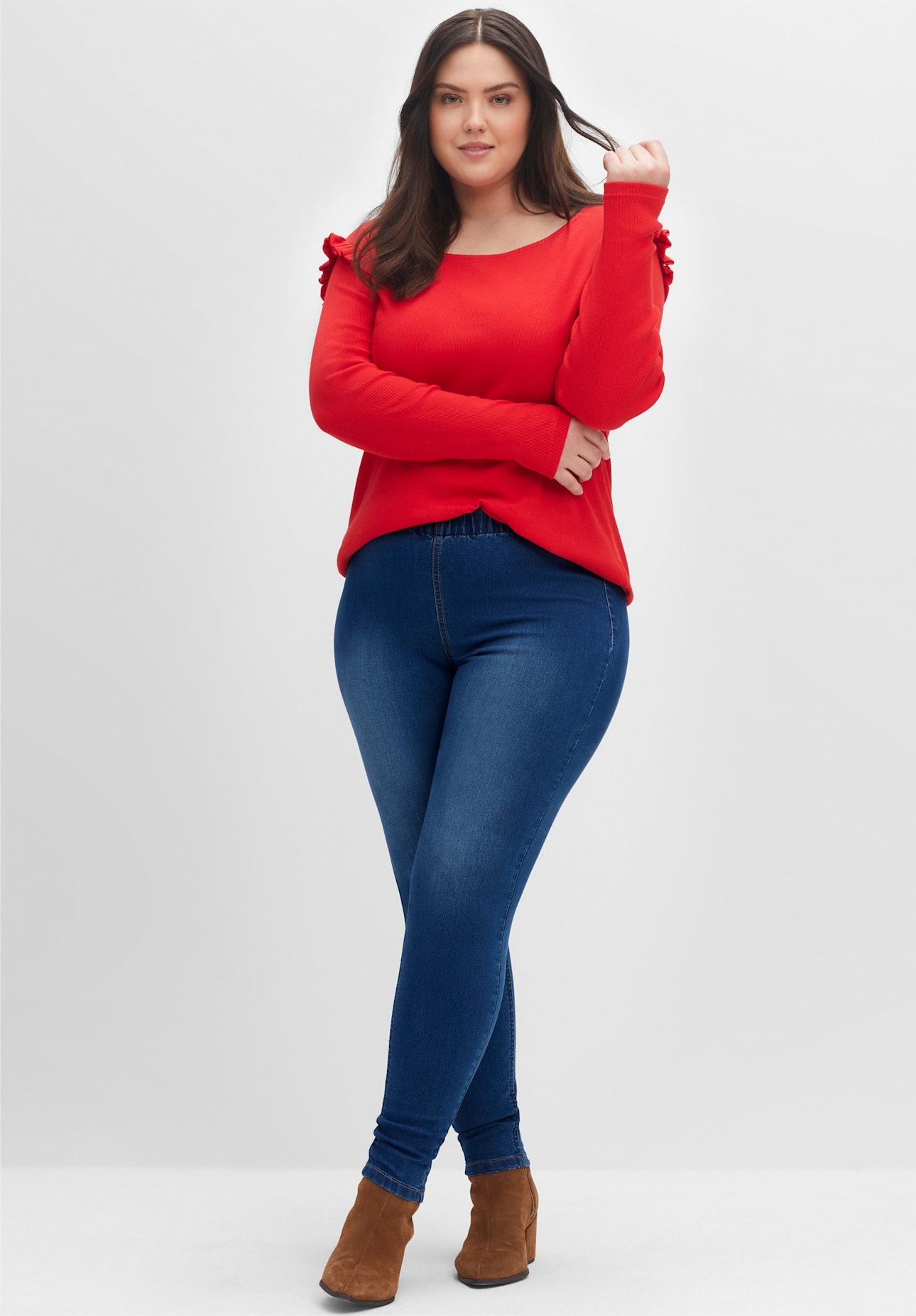 Sheego Jeansleggings