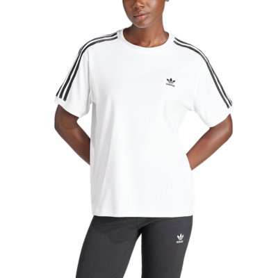 Tee-shirt à manches courtes femme 3 bandes ADIDAS