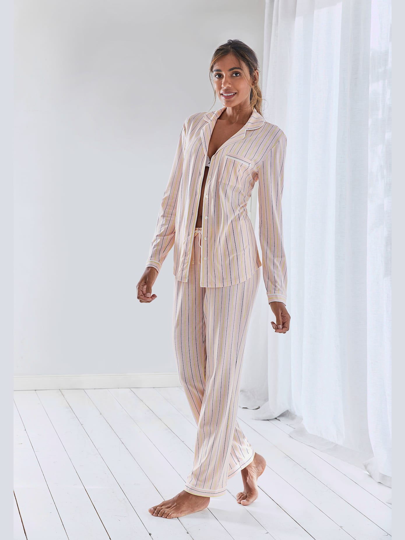 Pyjama long au style classique