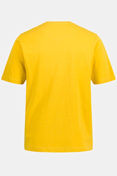 T-Shirt, Halbarm, NORTHERN Print, Wash-Out Jersey