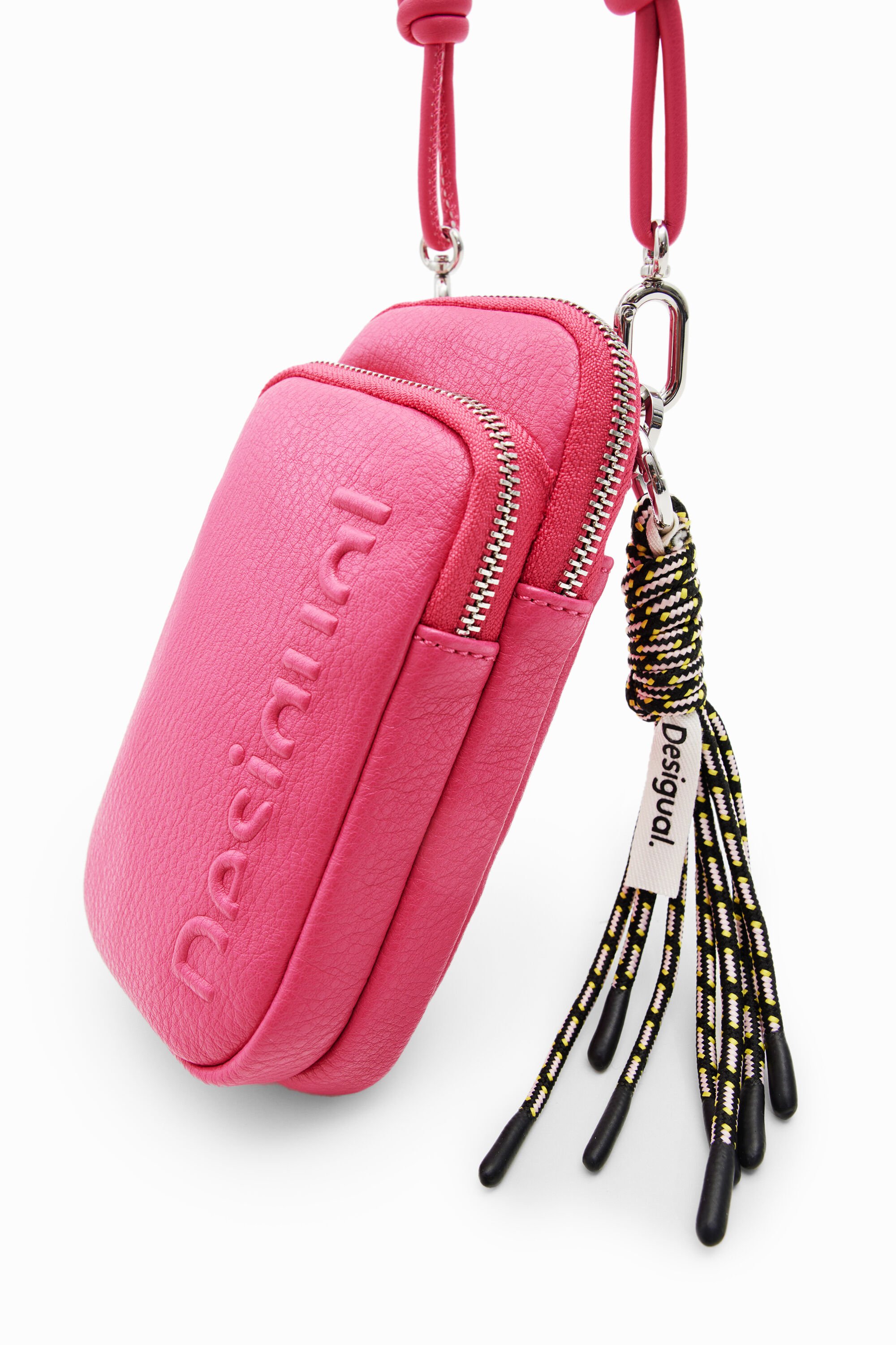 Étui de téléphone portable porte-monnaie effet cuir