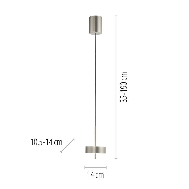 Paul Neuhaus Pendelleuchte Q-ROTATE