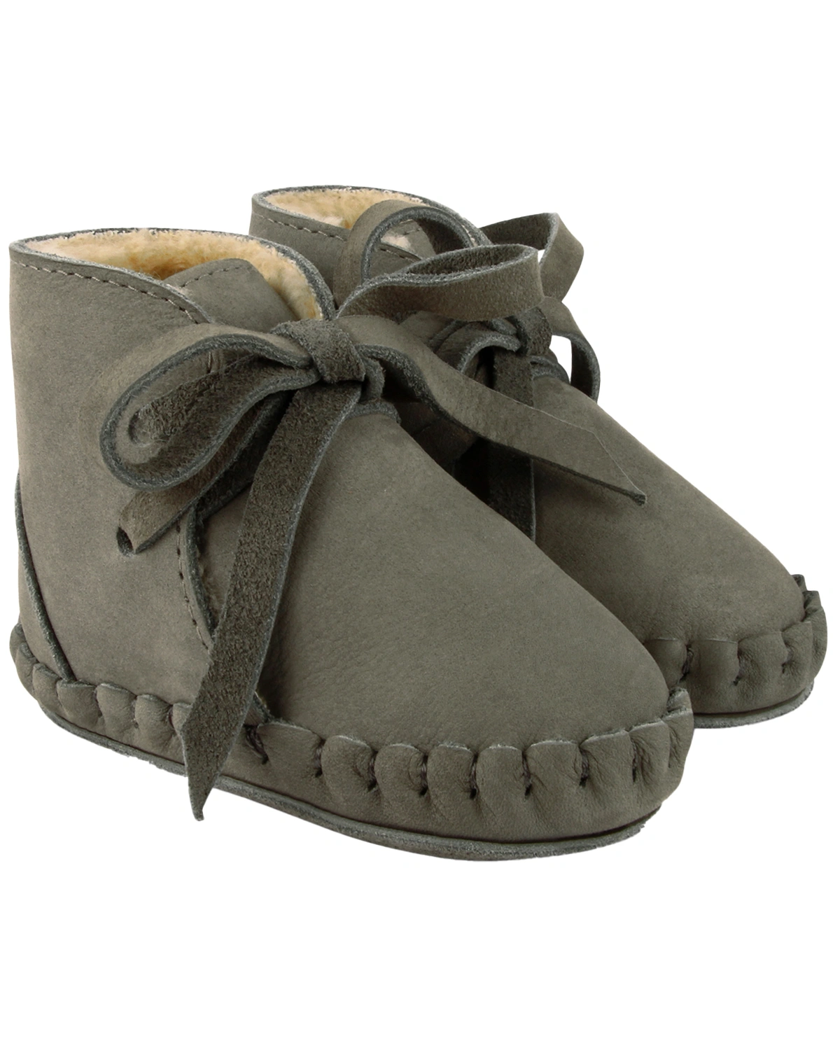 Krabbelschuhe PINA CLASSIC gefüttert in stone
