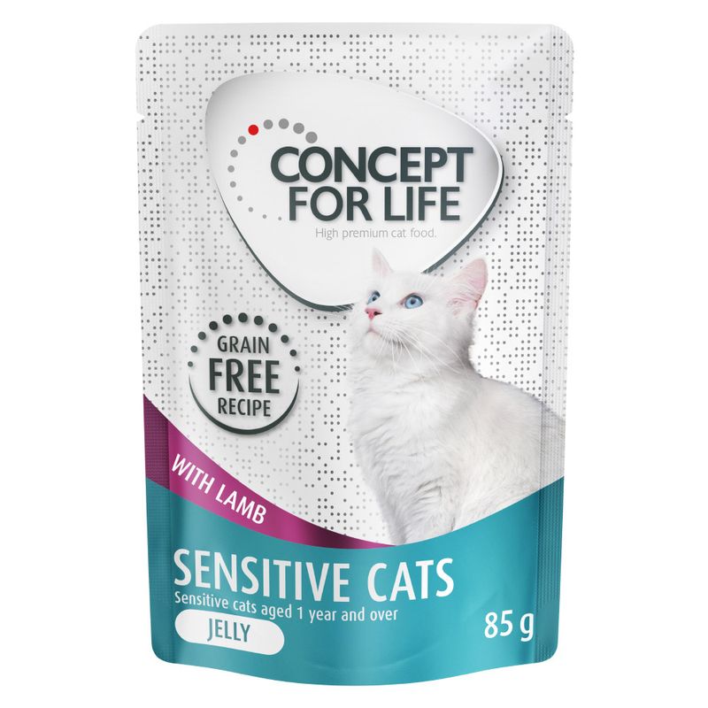 Concept for Life Sensitive Cats en gelée agneau sans céréales