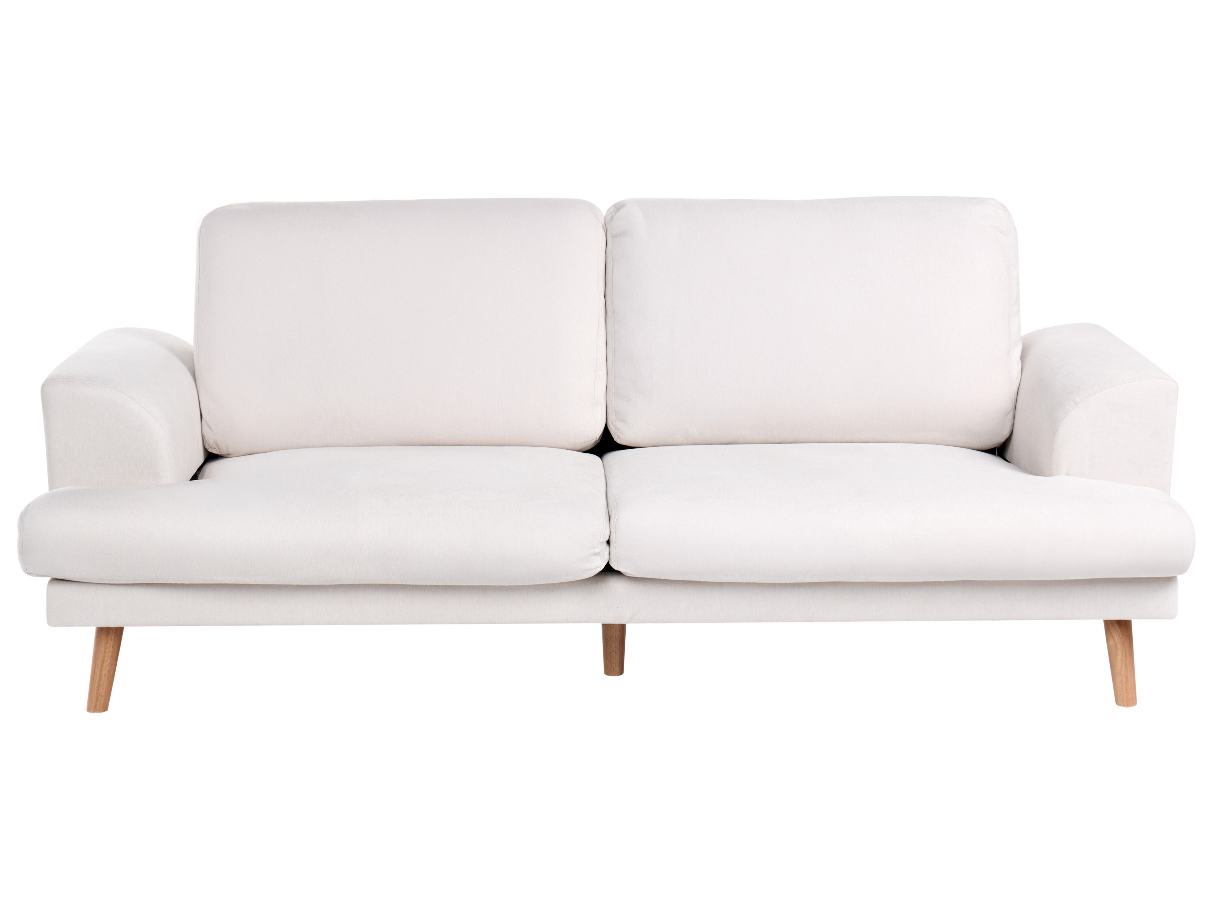 Bank 3-zits KILDAL Stof Lichtbeige