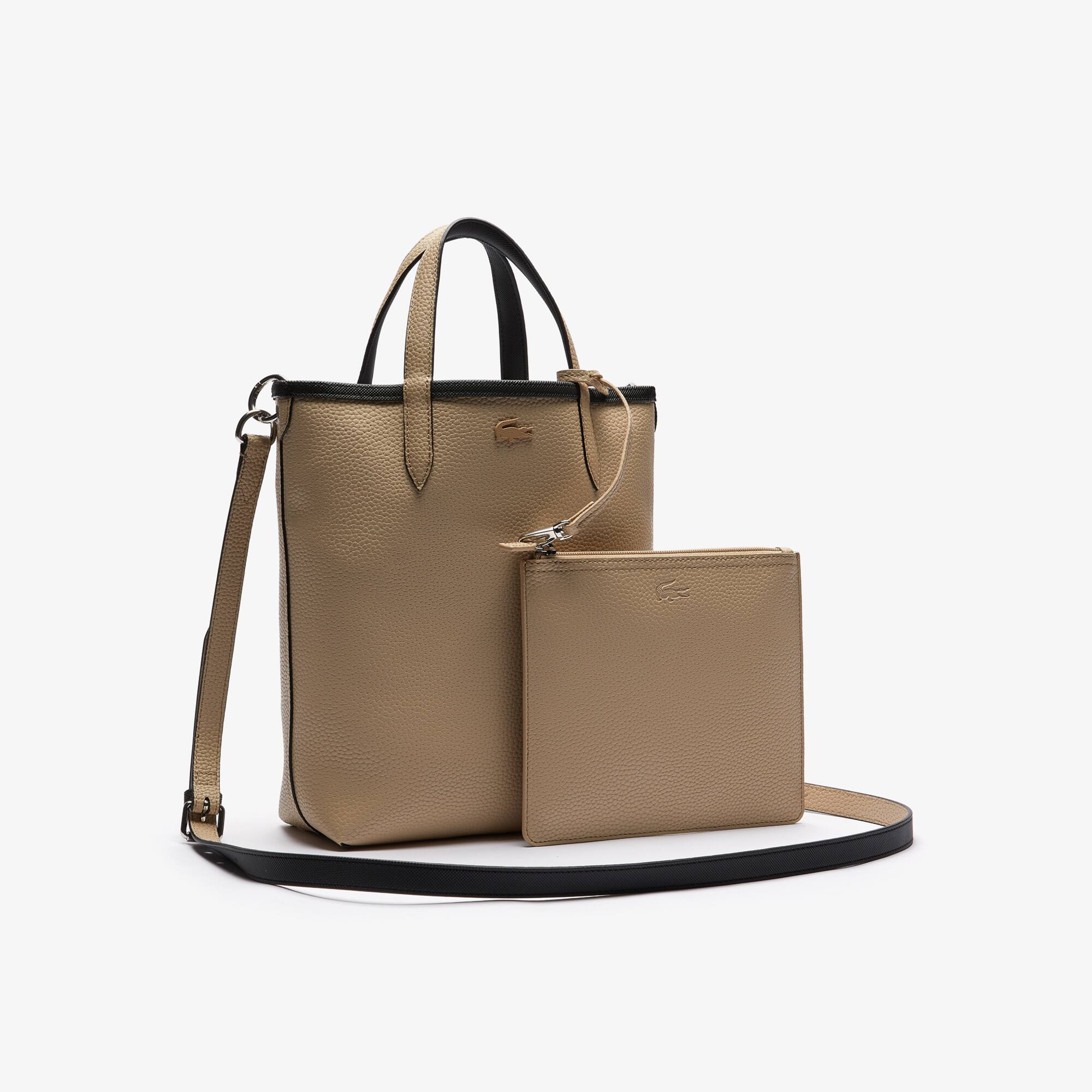 Wendbare Damen ANNA Tote Bag aus Canvas Taschen - Schwarz - Lacoste - Damen
