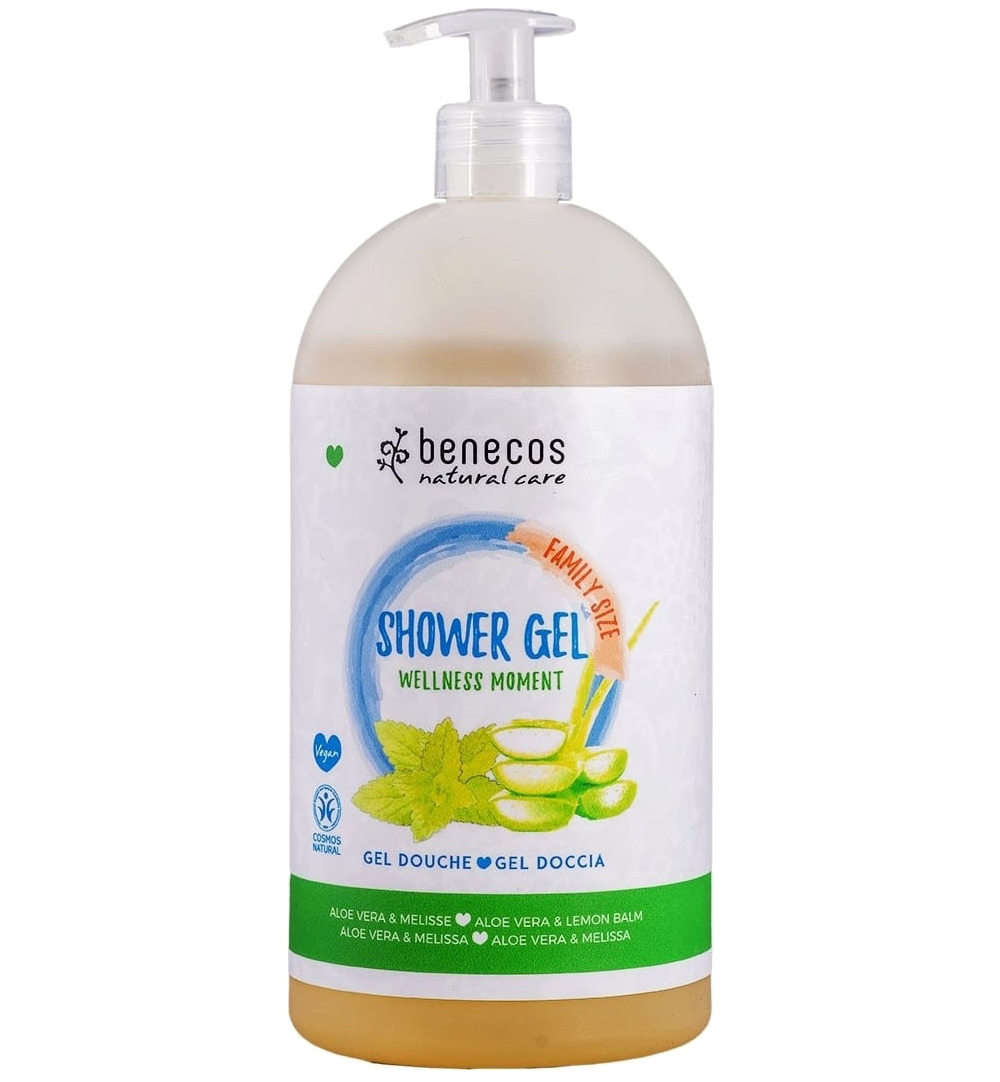 Benecos Natural showergel wellness moment (950 ml)