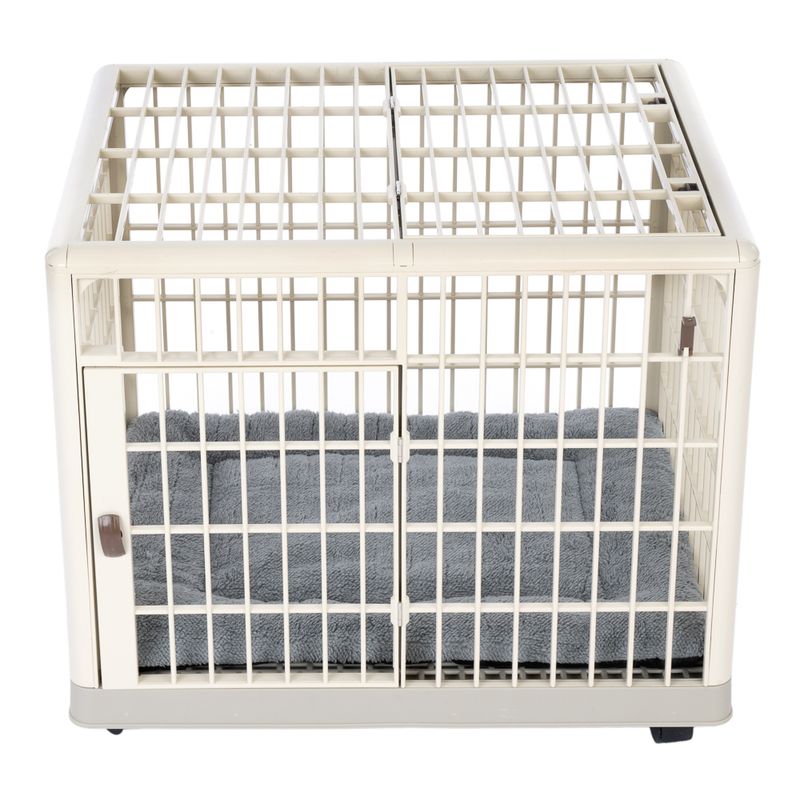 Cage d'intérieur TIAKI avec coussin pour chien
