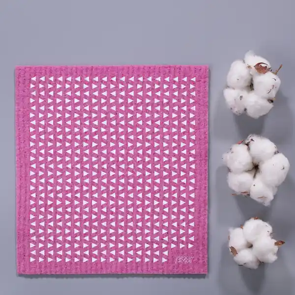 Schwammtuch Triangle Pink