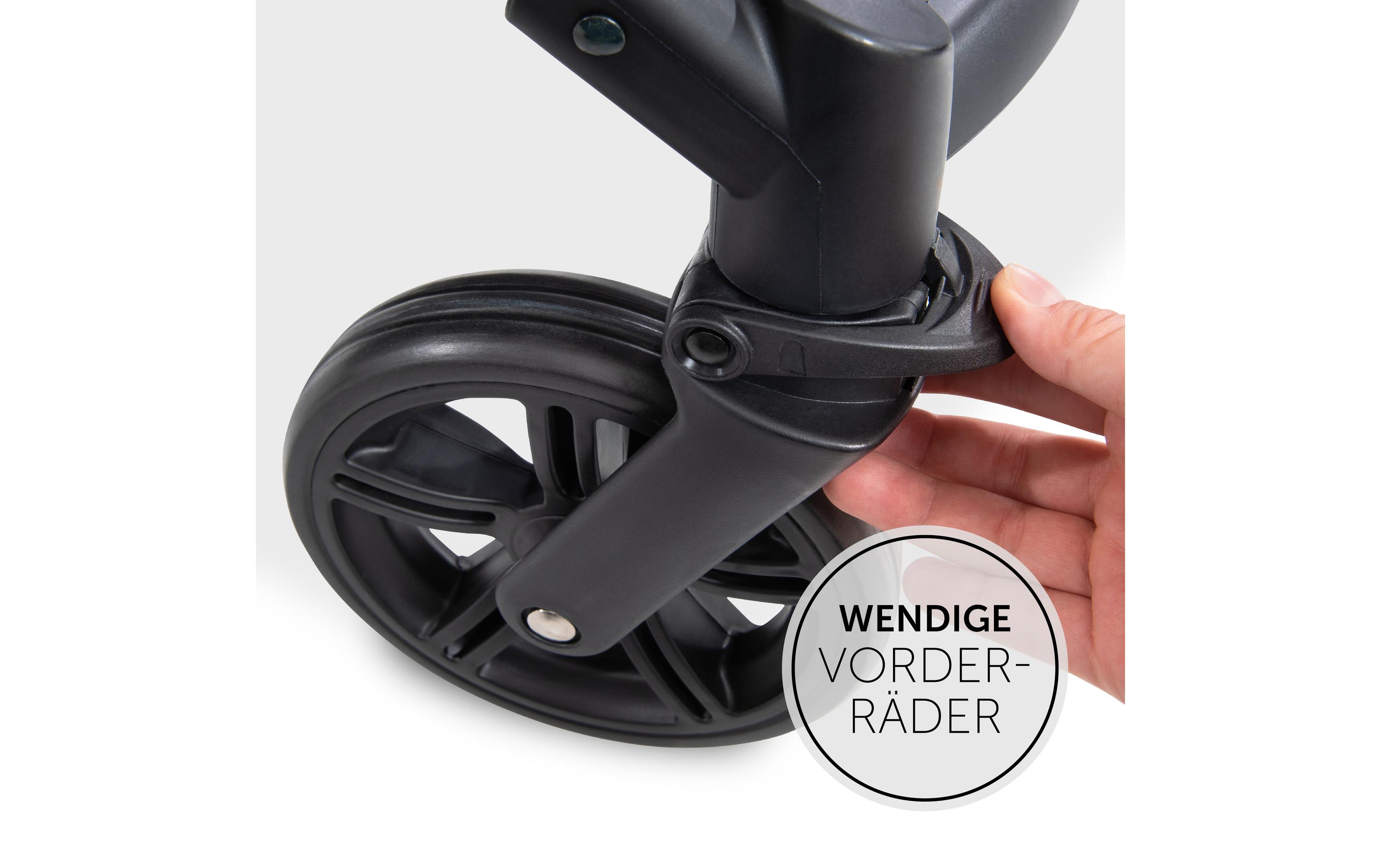 Buggy Rapid 4 Black<br>Der ideale Buggy für den urbanen Familienalltag