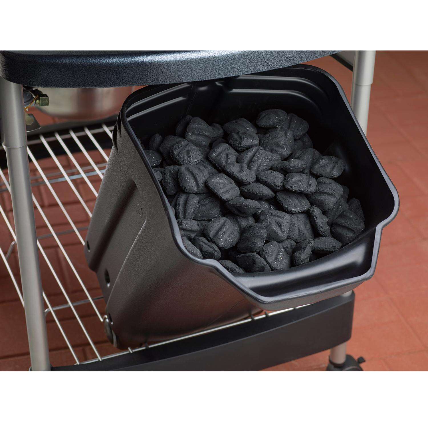 Weber 22 in. Performer Deluxe Charcoal Grill Black