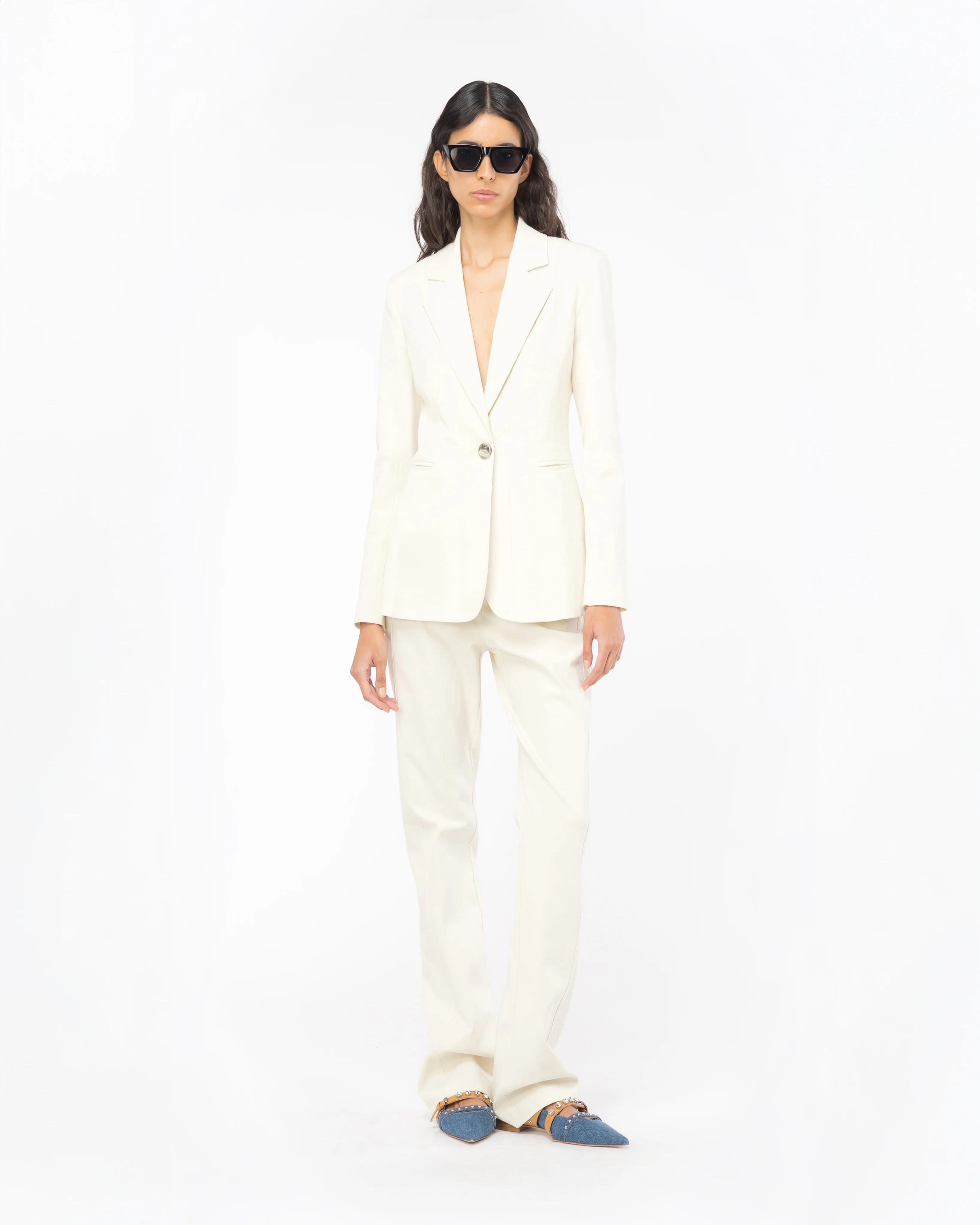 Pantalon évasé | Rose