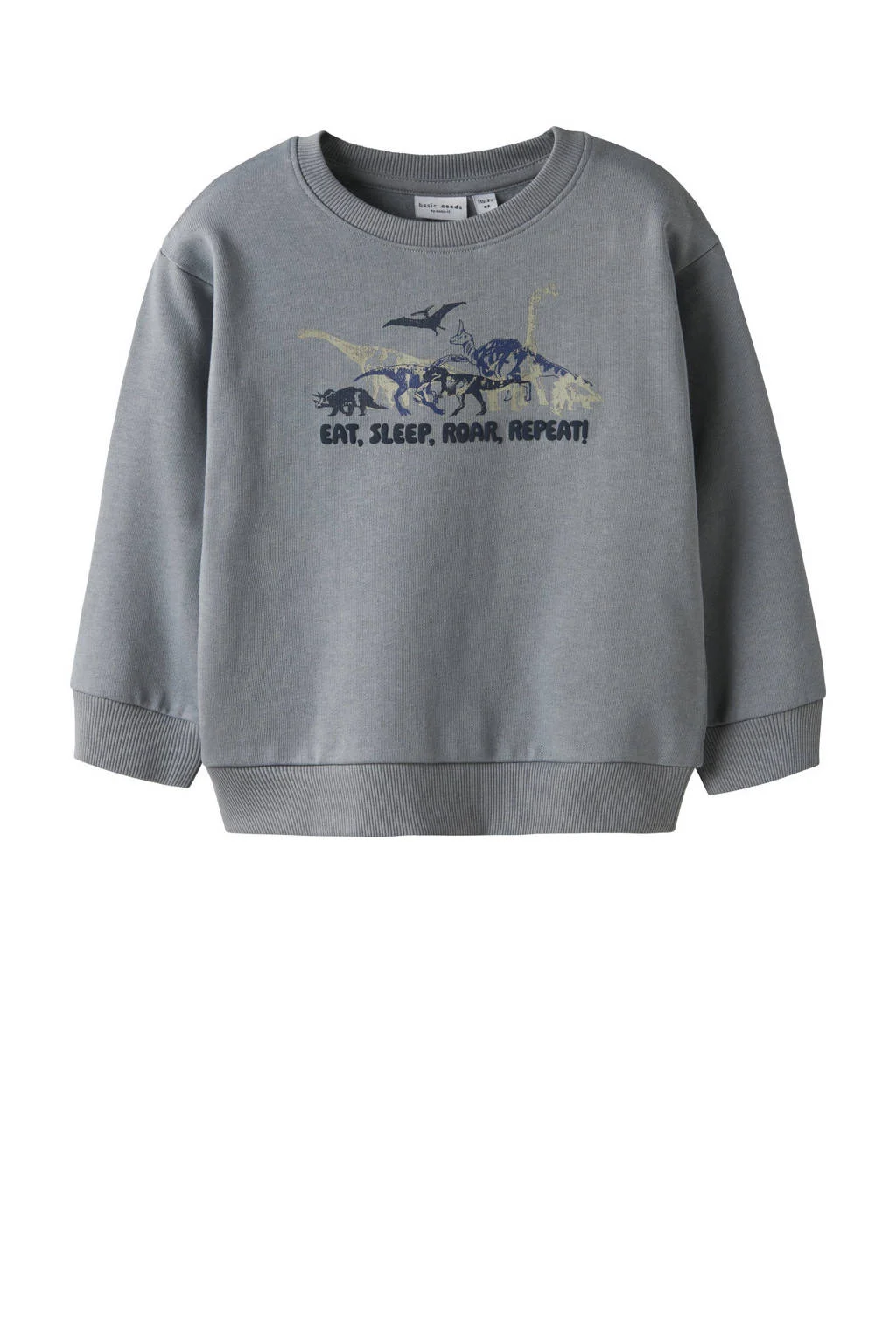 NAME IT MINI sweater grijsblauw