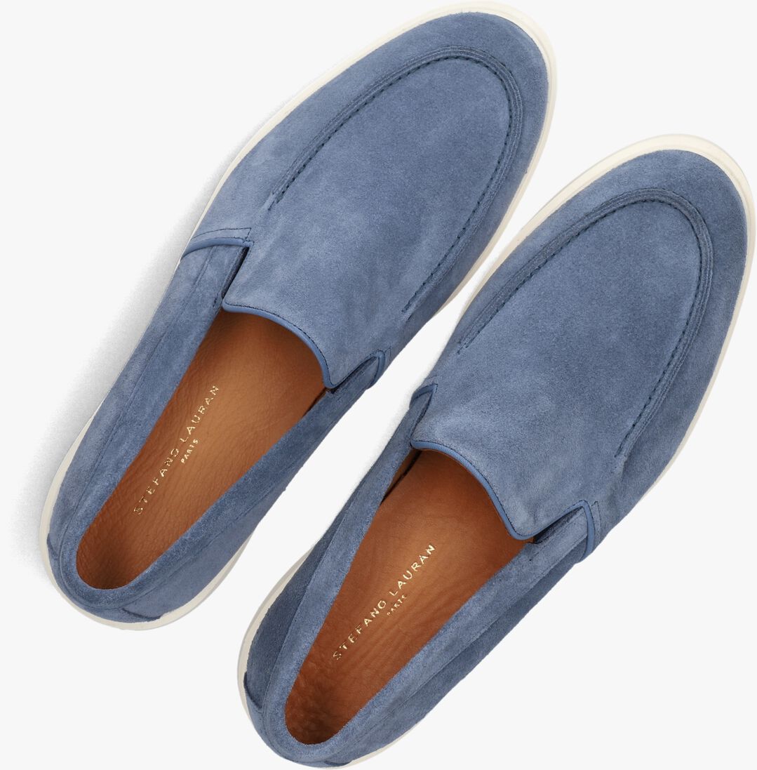 blauwe stefano lauran loafers 7137
