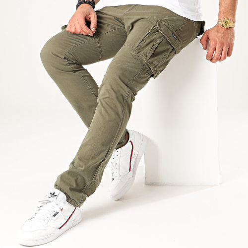 Pantalon Cargo William Vert Kaki