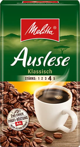 Melitta Auslese Filterkaffee klassisch gemahlen