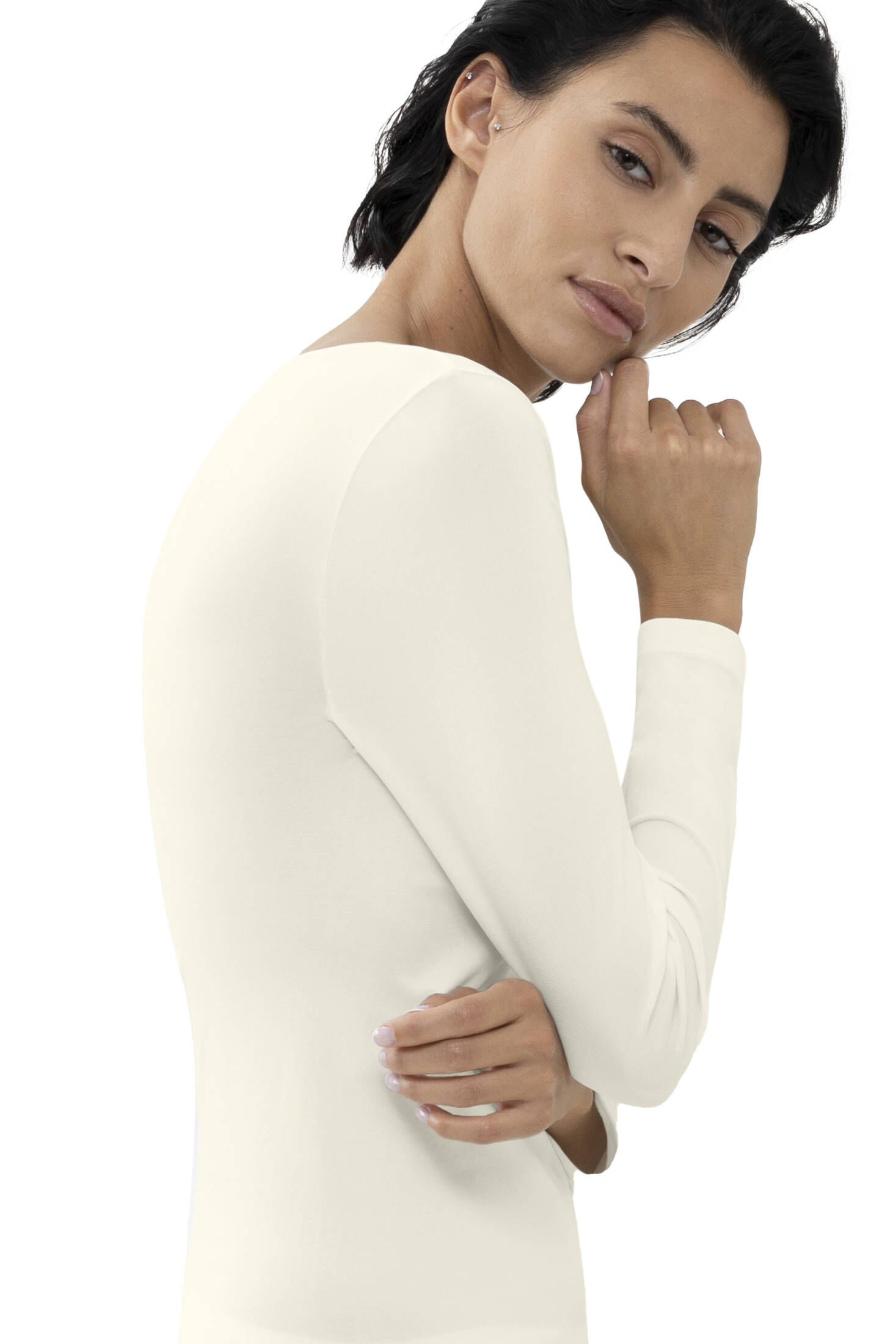 mey| Damen Loungewear-Shirt Langarm