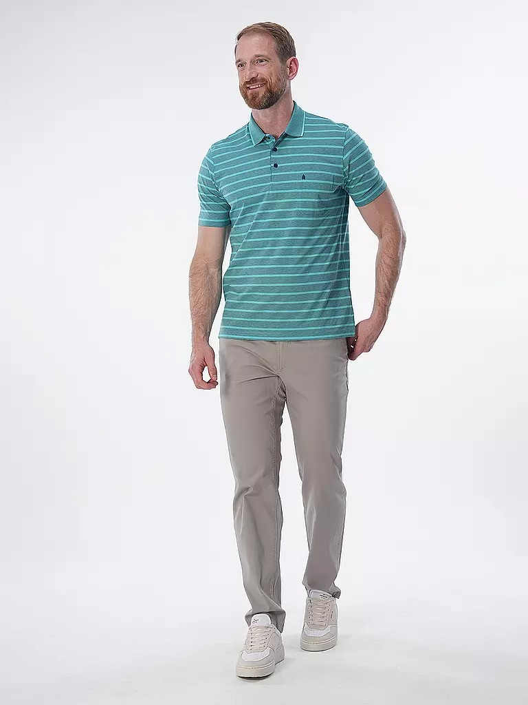RAGMAN Poloshirt türkis