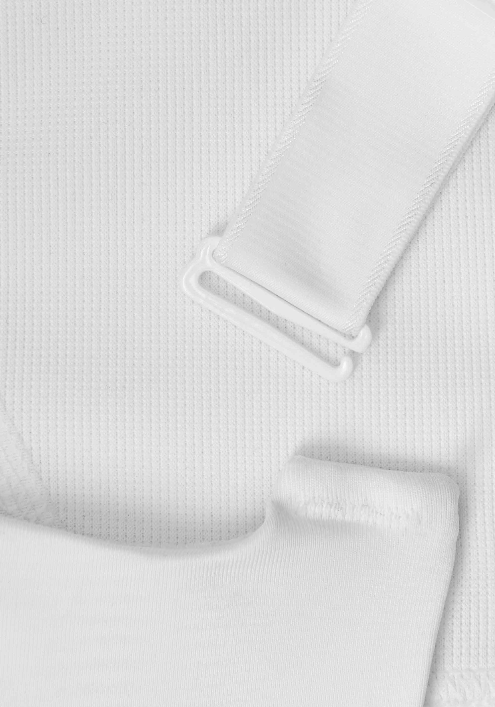 Iconic Adjustable Sports Bra White