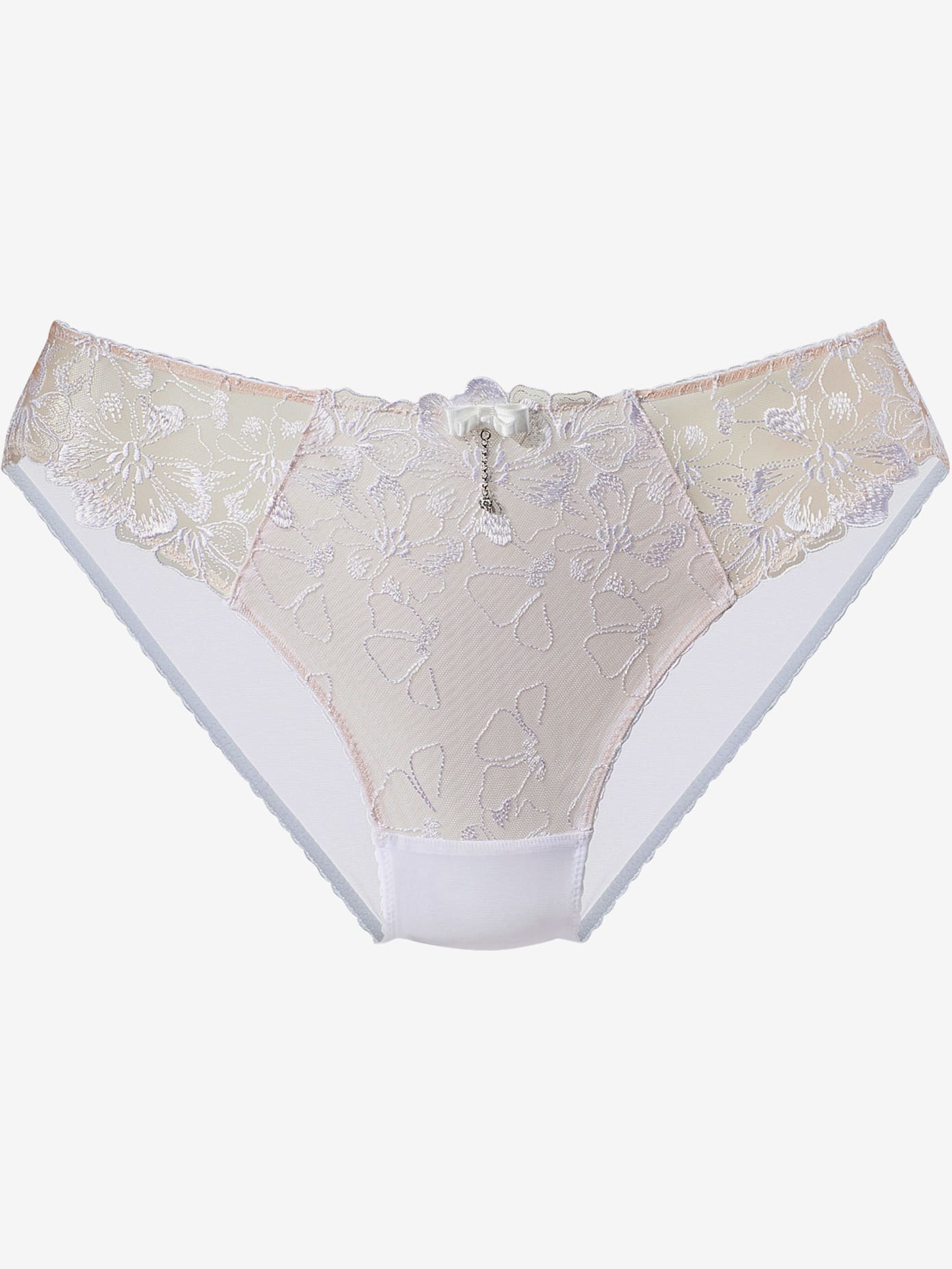 Tanga slip séduisant en sublime dentelle florale