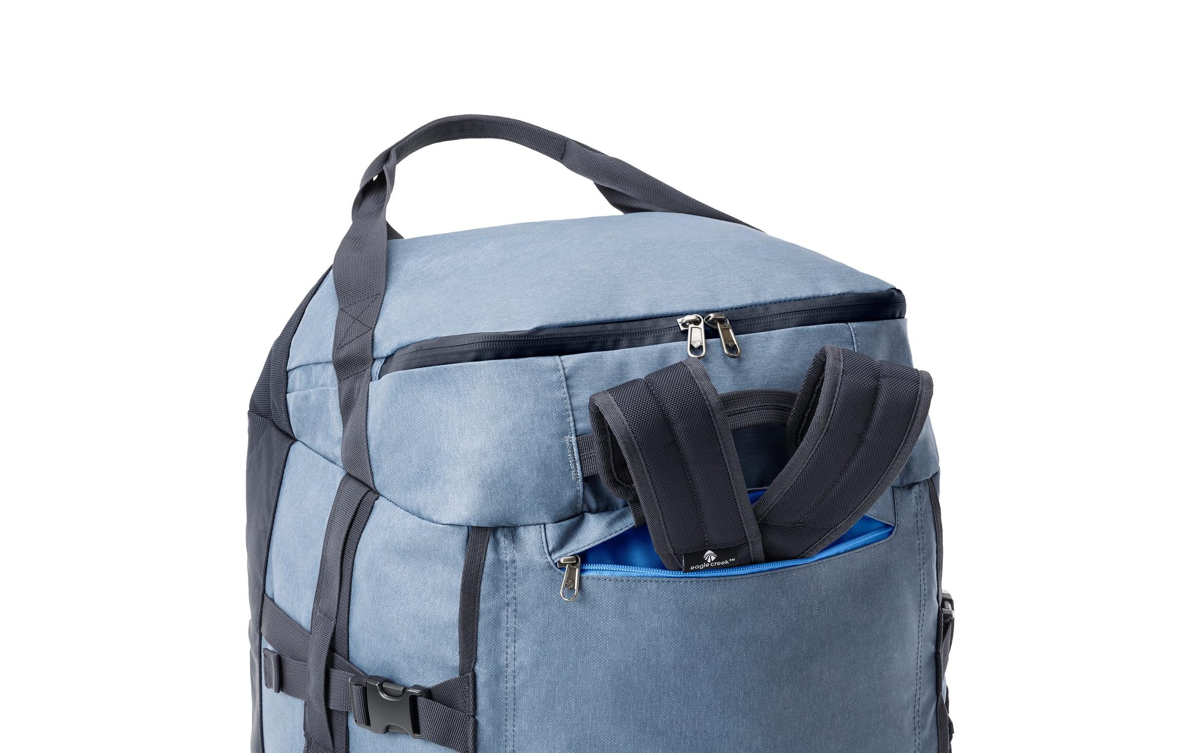 Duffle Bag Cargo Hauler Wheeled 110 l Blau/Grau<br>Wasserabweisender Dufflebag
