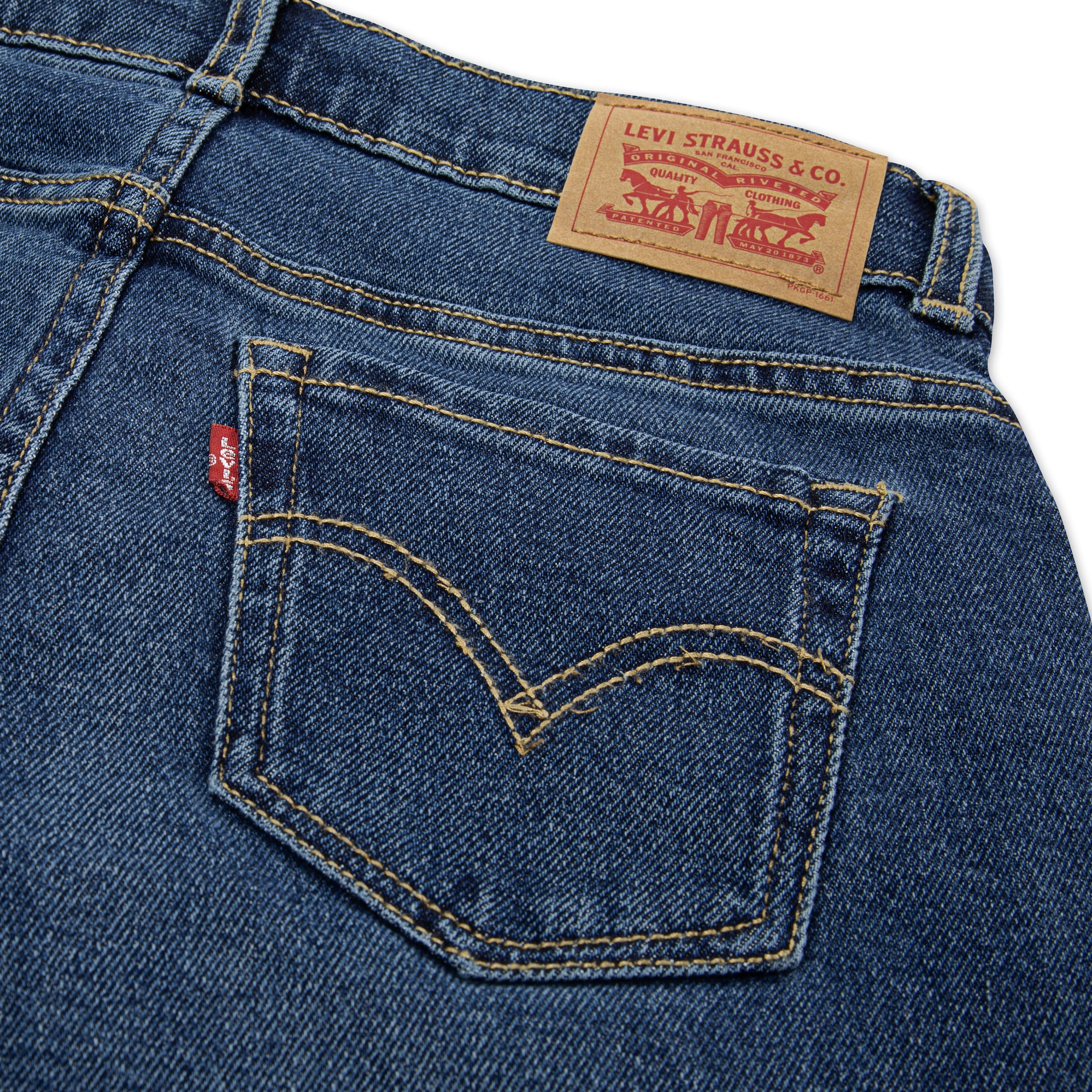 Levi's® Kids Bootcut-Jeans »LVG BAGGY FLARE«, Flared, Destroyed-Effekte for Girls