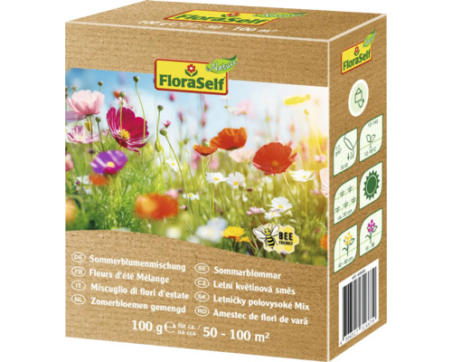 Zomerbloemenmix FloraSelf Nature ca. 100 m²