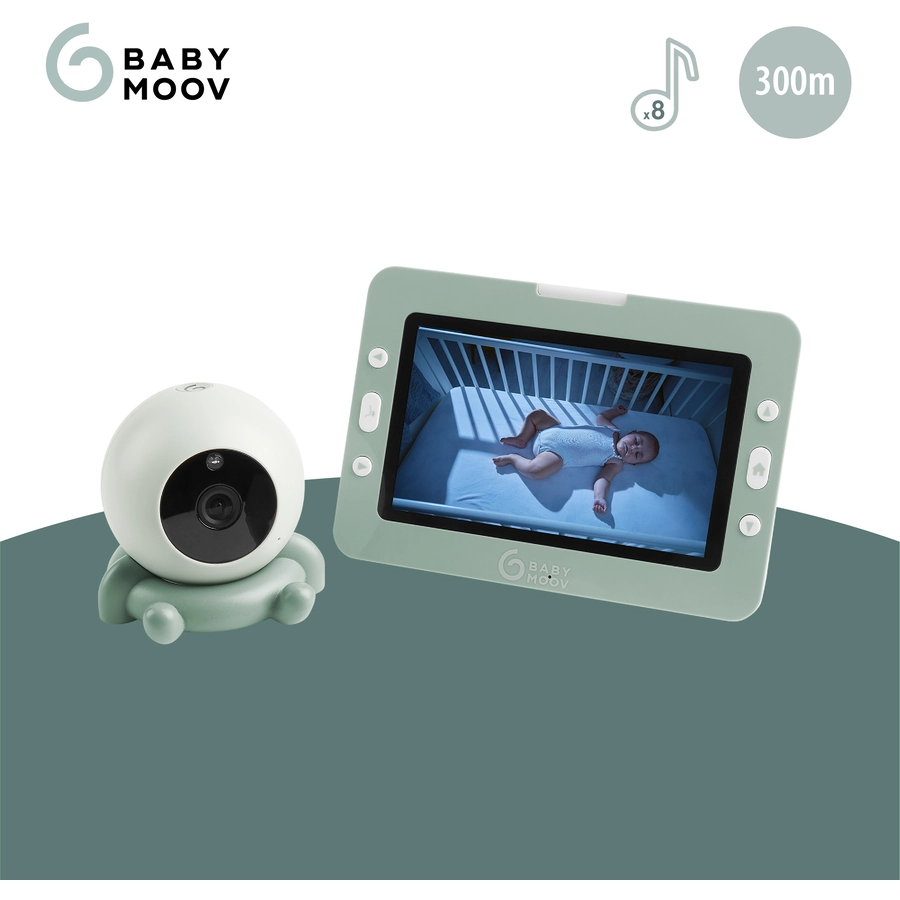 babymoov Babyphone mit Kamera YOO GO PLUS pastellgrün