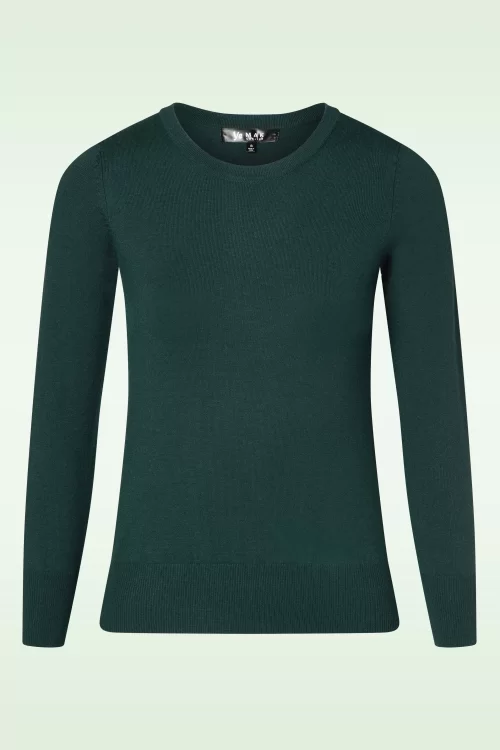 Mak Sweater Kelly trui in pauw