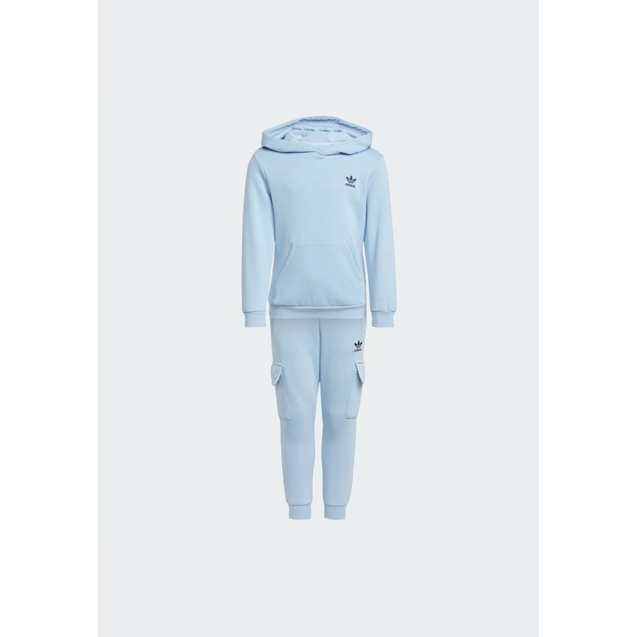 Adidas Original Ensemble à capuche 1/2 zip cargo enfants
