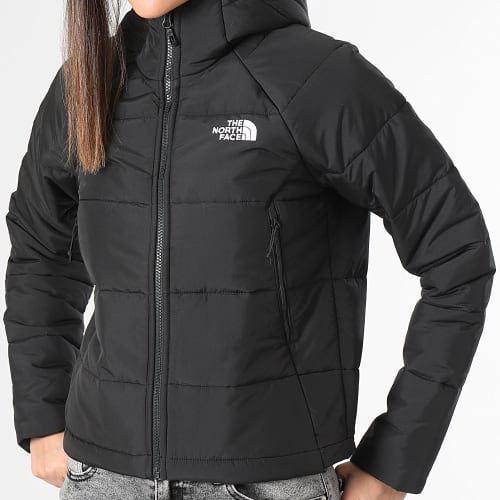 Doudoune Capuche Femme Hyalite A7ZIV Noir