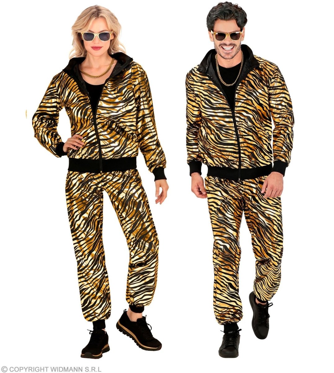 Zebra Trainingspak Fout Goud