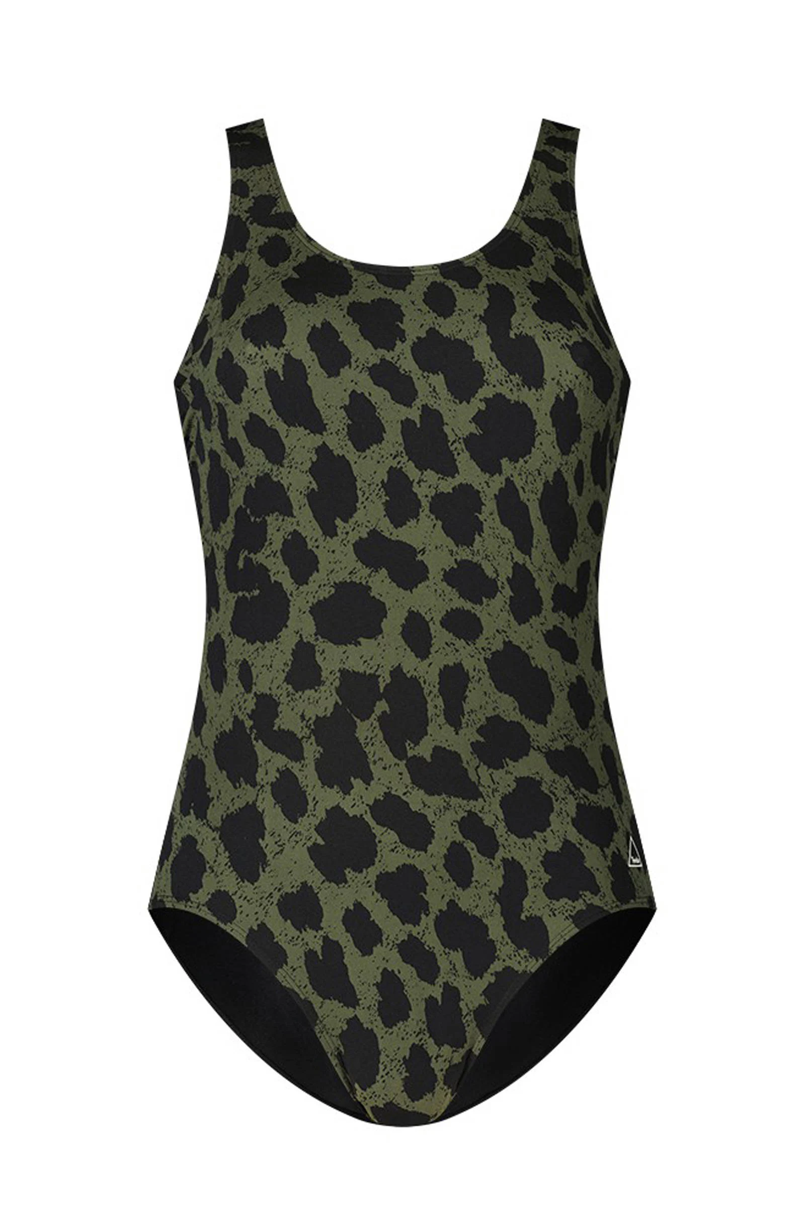 ten Cate Swim badpak zwart/groen