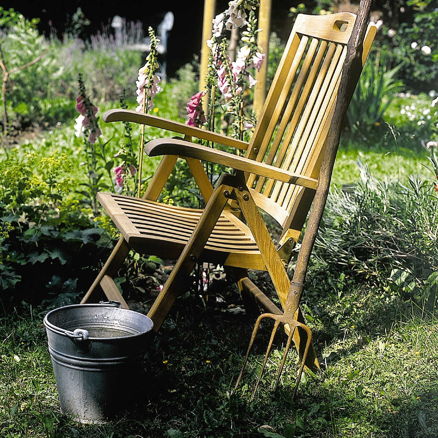 Stuhl 'Kierkegaard de Luxe', natur, B 63 cm, H 110 cm, L 67 cm günstig bestellen