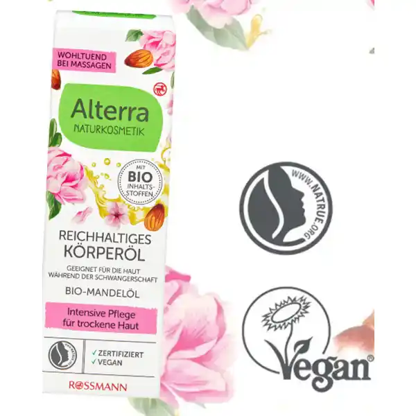 Körperöl Bio-Pfingstrose & Bio-Mandel