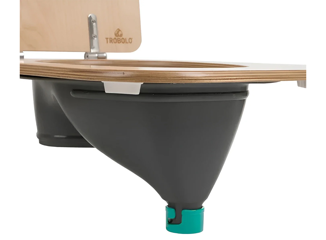 TROBOLO ombouwset naar droogtoilet - grey