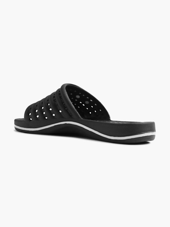 Blue Fin Slide Schwarz