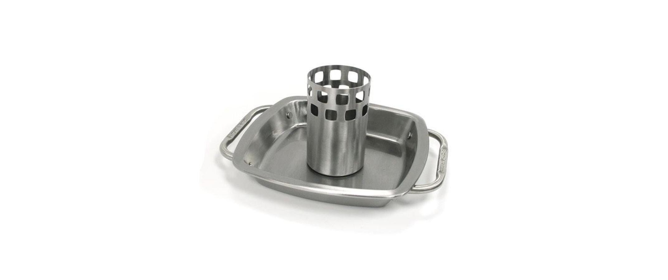 Geflügelhalter Premium mit GriffFür saftige Güggeli im Bierdosen-Style
