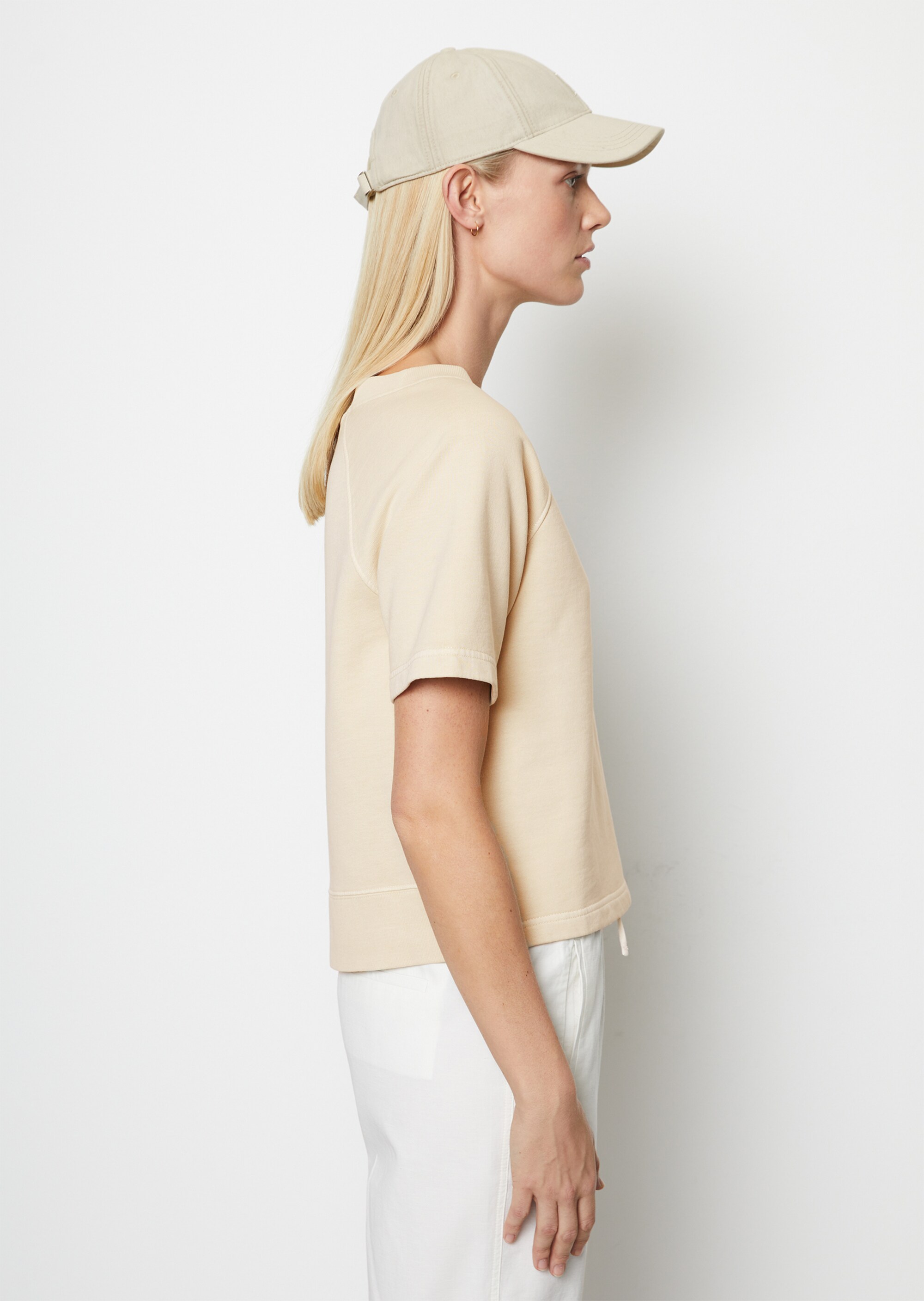 Kurzarm-Sweatshirt aus Organic Cotton
