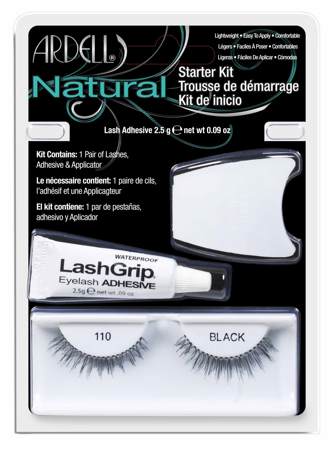 Ardell Starter Kit Natural Lash 110 Black