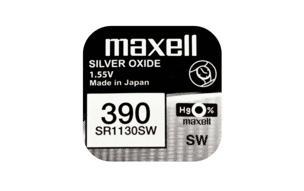 Knopfzelle 390 SR1130SW , 10 StückTyp SR1130SW (390), 1 Stück