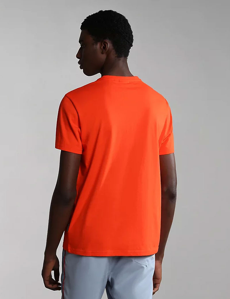 NAPAPIJRI T-SHIRT HOMME LOGO CŒUR ROUGE