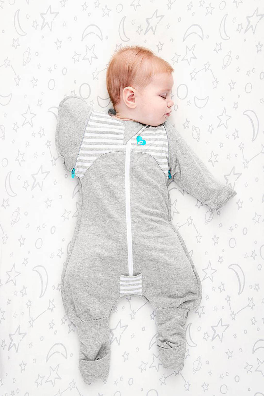 SwaddleUp overgangsslaapzak Fase 2 TOG 1.0 grijs