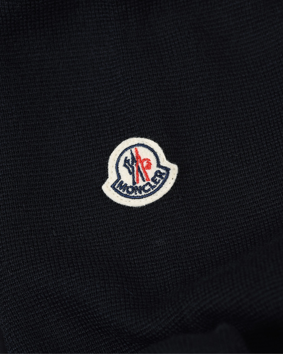 Moncler Hybrid Zip Cardigan Navy