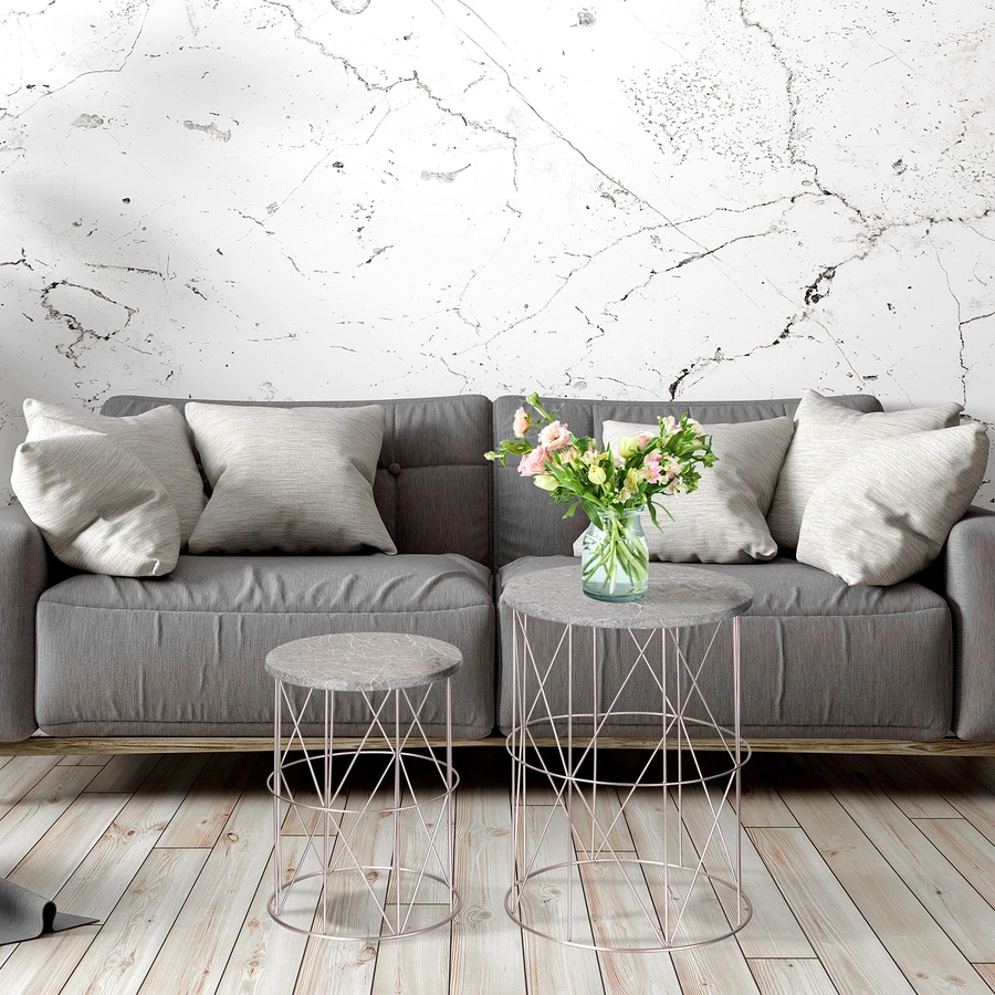 Outsunny Gartentisch mit Metallrahemen gold