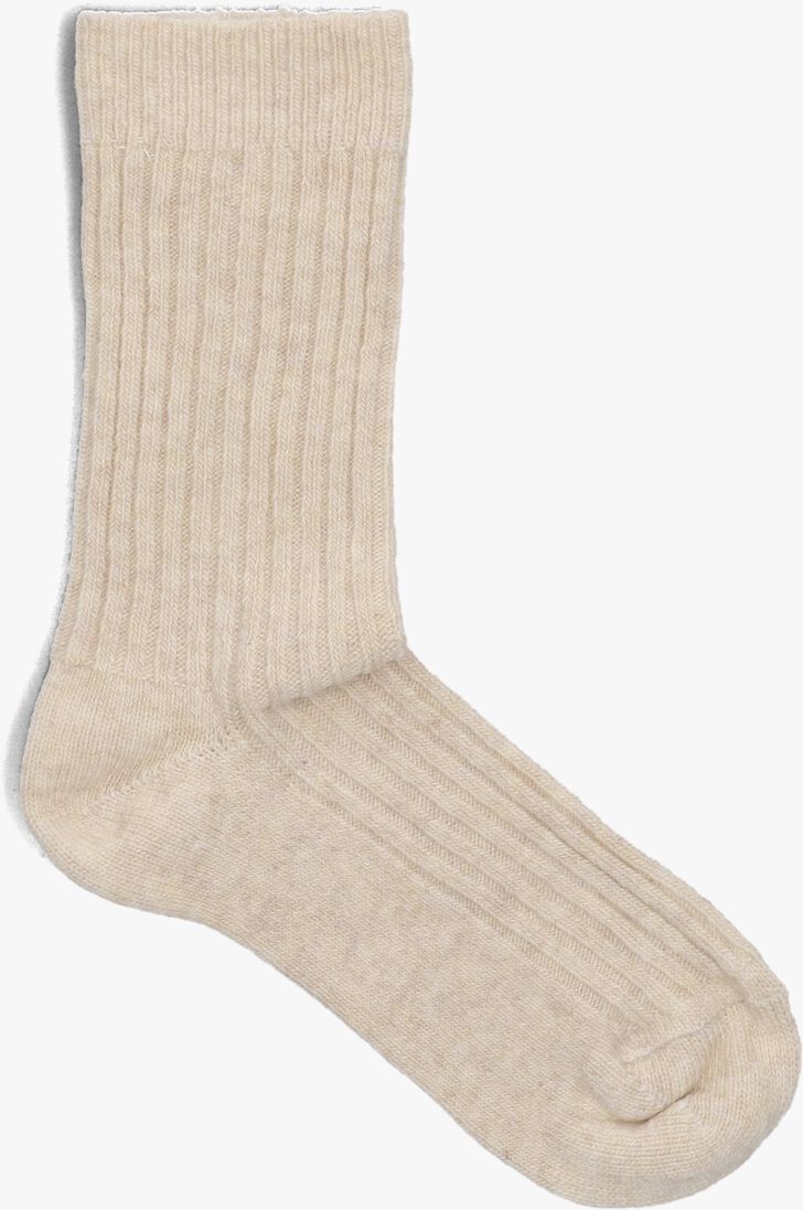 beige marcmarcs sokken cashmere