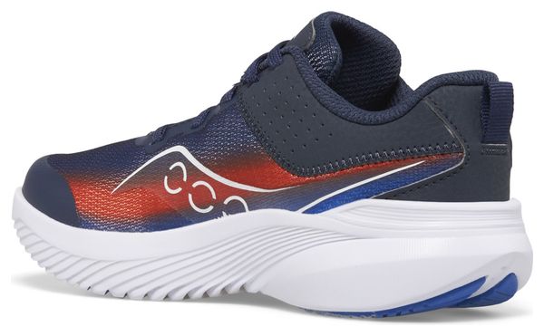 Chaussures de Running Enfant Saucony Kinvara 14 LTT Bleu Rouge