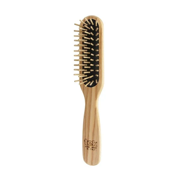 Tek Grande brosse rectangulaire frêne naturel 102003