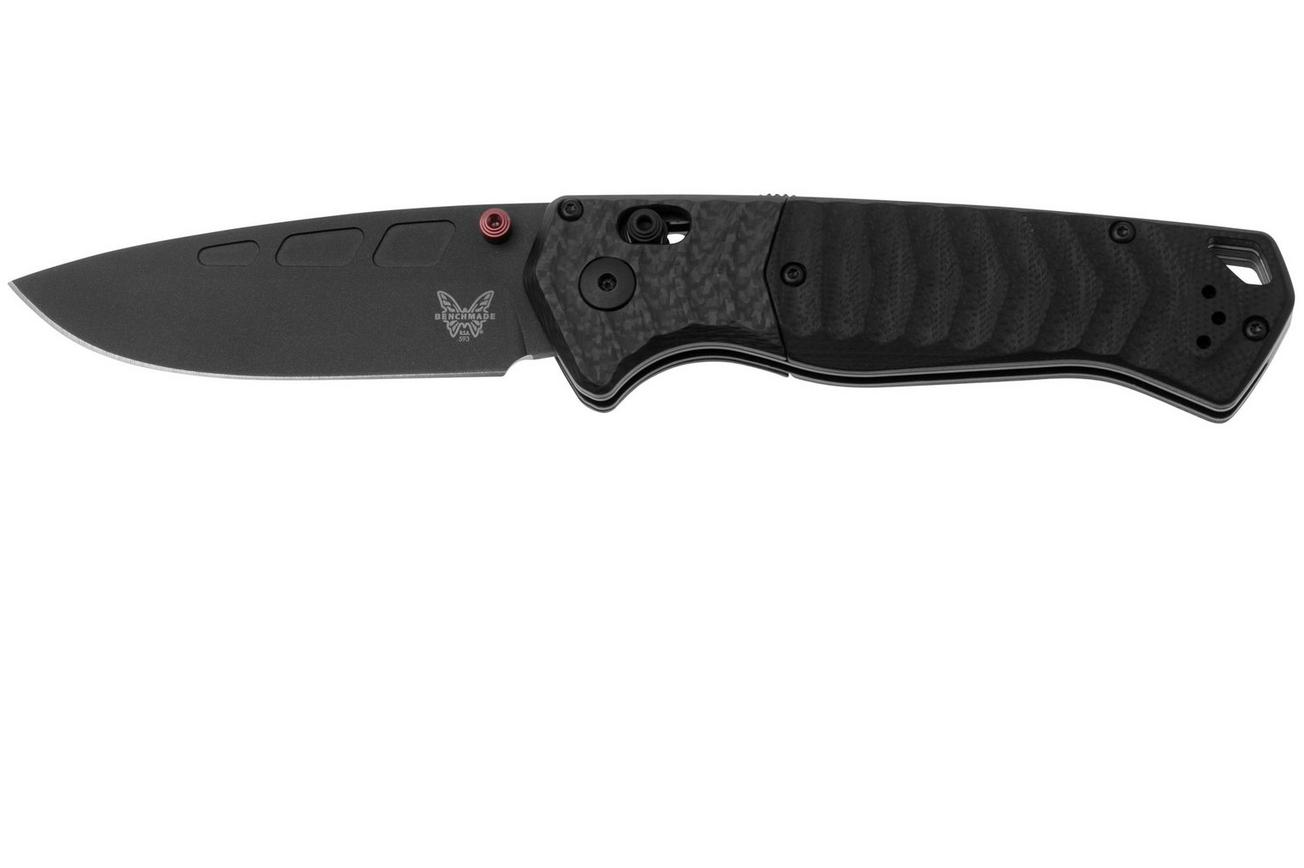 Benchmade P.S.K. 593BK-01 CPM MagnaCut, Carbon Fiber/Black G10, outdoorzakmes