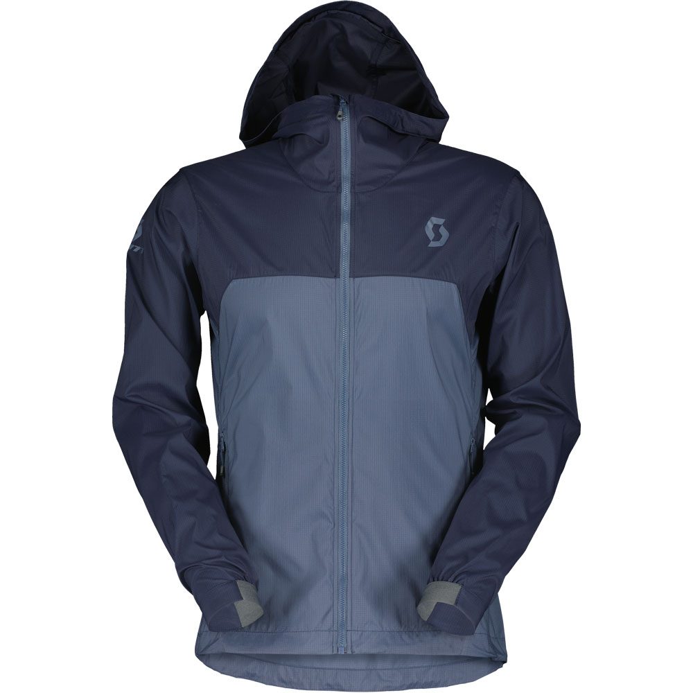 Scott Explorair Light Windbreaker Jacke Herren dunkelblau